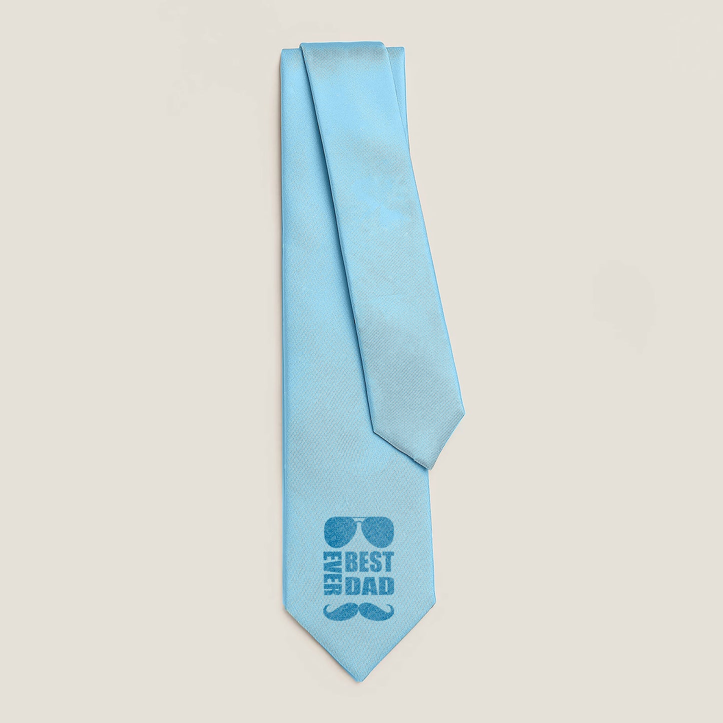 Best Dad Ever Blue Necktie