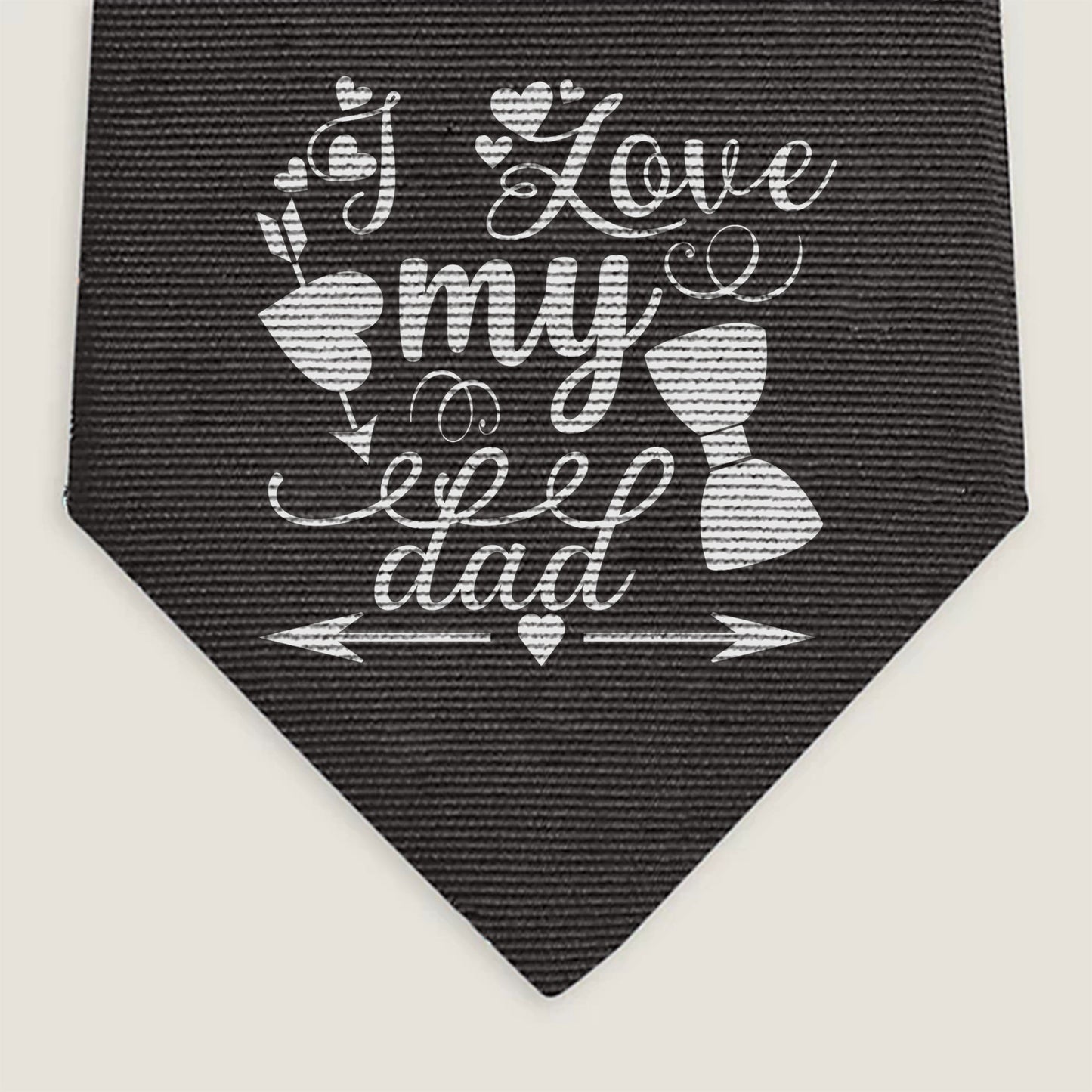 I Love My Dad Neckties - Cool Ties